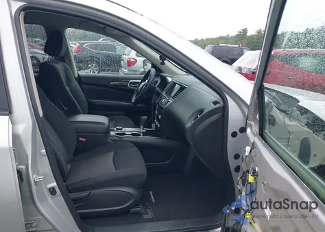 2019 Nissan Pathfinder S z USA, uszkodzony, nr VIN 5N1DR2MMXKC653397